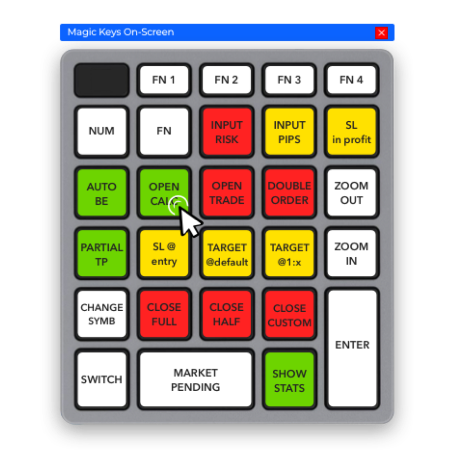 Magic Keys On Screen